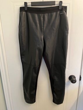 Calvin Klein faux leather pants